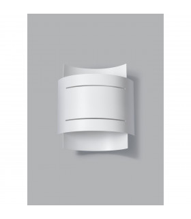 Hestia Up & Down Wall Lamp White 21cm-2