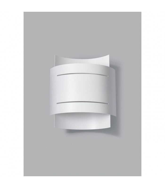 Hestia Up & Down Wall Lamp White 21cm-2