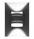 Hestia Up & Down Wall Lamp White 21cm-3