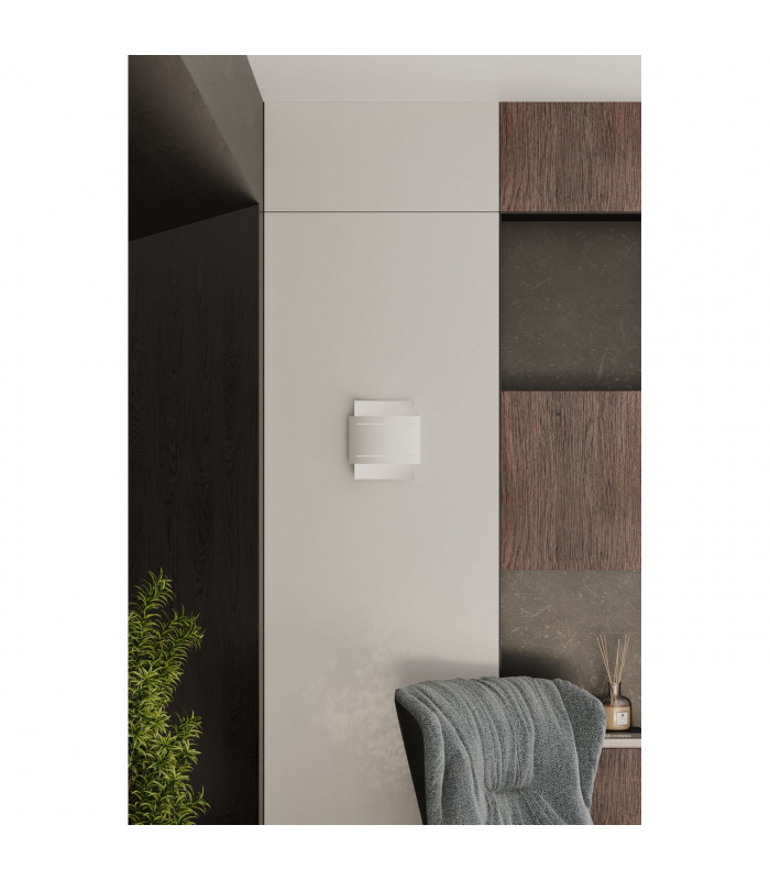 Hestia Up & Down Wall Lamp White 21cm-7
