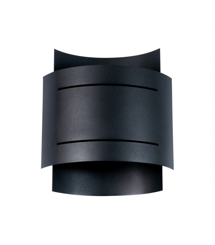 Hestia Up & Down Wall Lamp Black 21cm-1