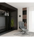 Hestia Up & Down Wall Lamp Black 21cm-6