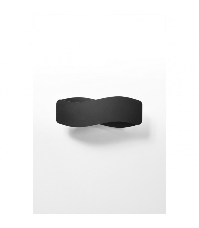 Tila Up & Down Wall Lamp Black 40cm-2
