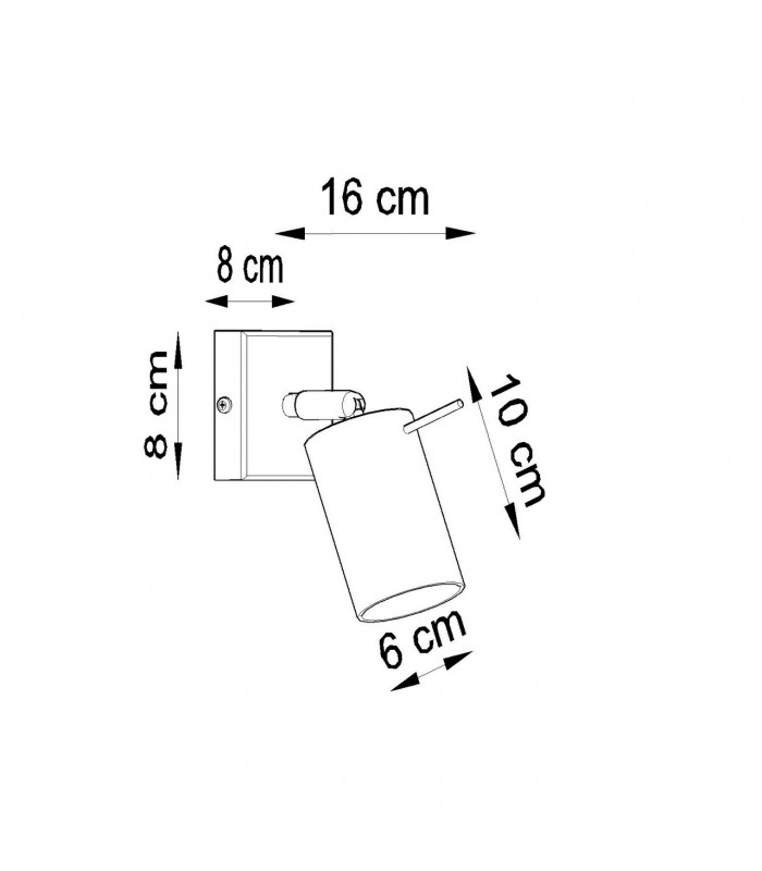 Ring Single Spotlight White 1x GU10-4