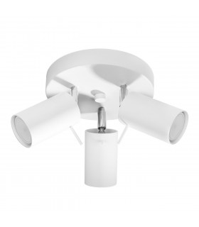 Ring Ceiling Spotlight Clusters White 3x GU10-1