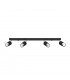 Nero Ceiling Spotlight Bar Black/Chrome 4x GU10-1