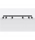 Nero Ceiling Spotlight Bar Black/Chrome 6x GU10-2