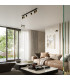 Nero Twin Ceiling Spotlight Black/Golden 2x GU10-5