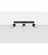 Nero Ceiling Spotlight Bar Black/Golden 3x GU10-2