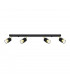 Nero Ceiling Spotlight Bar Black/Golden 4x GU10-1