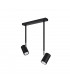 Norano Twin Ceiling Spotlight Black 2x GU10-1