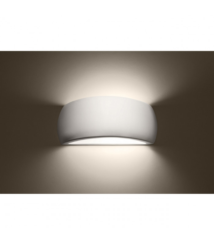 Pontius Up & Down Wall Lamp White 32cm-3