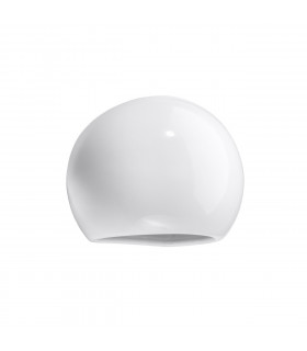 Globe Up & Down Wall Lamp White 17cm-1