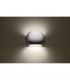 Globe Up & Down Wall Lamp White 17cm-3