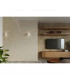 Globe Up & Down Wall Lamp White 17cm-5