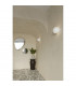 Globe Up & Down Wall Lamp White 17cm-7
