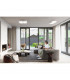 Circle Decorative Flush Ceiling Light White 32cm-5