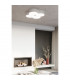 Circle Decorative Flush Ceiling Light White 32cm-7