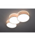 Circle Decorative Flush Ceiling Light White 91cm-3