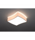 Square Decorative Flush Ceiling Light White 39cm-3