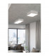 Square Decorative Flush Ceiling Light White 39cm-7