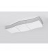 Square Decorative Flush Ceiling Light White 106cm-2