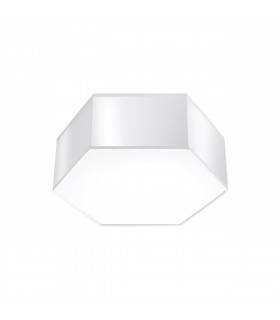 Sunde Decorative Flush Ceiling Light White 11.5cm-1