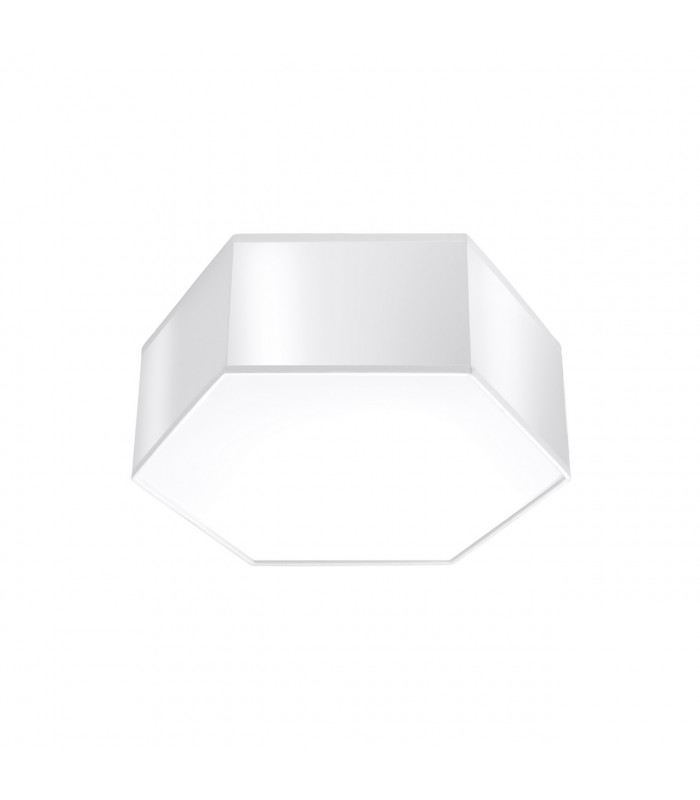 Sunde Decorative Flush Ceiling Light White 11.5cm-1