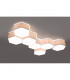 Sunde Decorative Flush Ceiling Light White 11.5cm-6