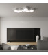 Sunde Decorative Flush Ceiling Light White 11.5cm-8