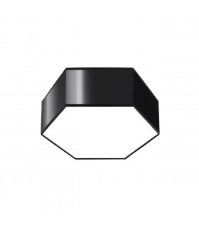 Sunde Decorative Flush Ceiling Light Black 11.5cm-1