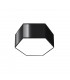 Sunde Decorative Flush Ceiling Light Black 13.5cm-1