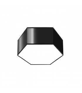 Sunde Decorative Flush Ceiling Light Black 13.5cm-1