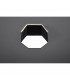 Sunde Decorative Flush Ceiling Light Black 13.5cm-3