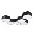 Sunde Decorative Flush Ceiling Light Black 13.5cm-4