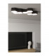 Sunde Decorative Flush Ceiling Light Black 13.5cm-10