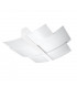 Celia Decorative Flush Ceiling Light White 3x E27-1