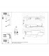 Celia Decorative Flush Ceiling Light White 3x E27-5
