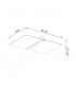 Azalia Decorative Flush Ceiling Light White Chrome 2x G9-4