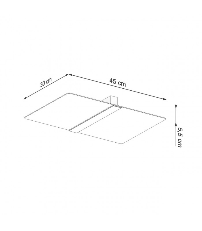 Azalia Decorative Flush Ceiling Light White Chrome 2x G9-4