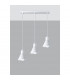 Taleja Bar Pendant Ceiling Light White 3x E27-2