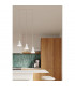 Taleja Bar Pendant Ceiling Light White 3x E27-7