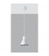 Taleja Dome Pendant Ceiling Light White 1x ES111-2
