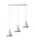 Taleja Bar Pendant Ceiling Light White 3x ES111-1