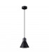 Taleja Dome Pendant Ceiling Light Black 1x ES111-1