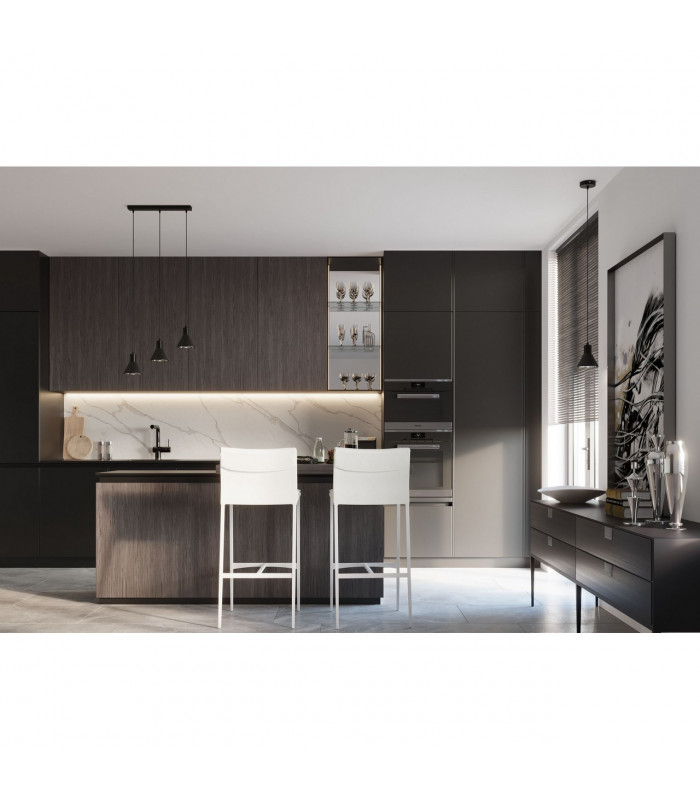 Taleja Dome Pendant Ceiling Light Black 1x ES111-5