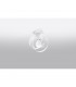Tulos Semi Flush Light White 1x E27-2