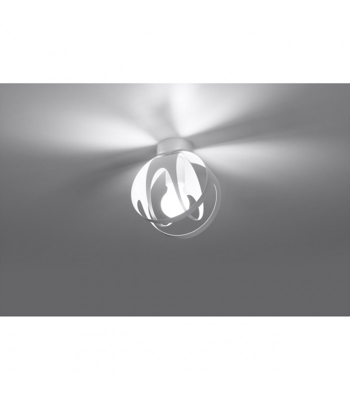Tulos Semi Flush Light White 1x E27-3