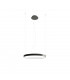 Rio Integrated LED Ring Pendant Ceiling Light Black 3000K 3870lm-1
