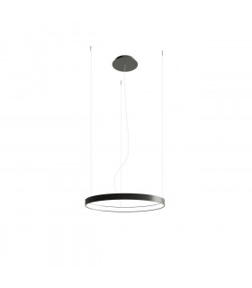 Rio Integrated LED Ring Pendant Ceiling Light Black 3000K 3870lm-1